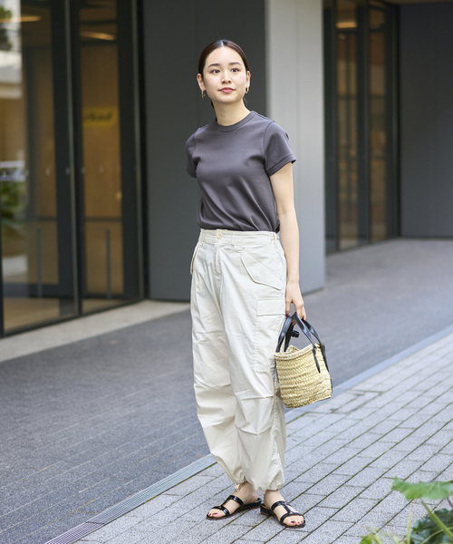 Noble(ノーブル)の「【M53.】 カーゴパンツ(カーゴパンツ・レディース・アイボリー/カーキ・XX-SMALL/X-SMALL)」の4枚目の写真