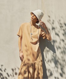 【emmi atelier】裾バルーンＴシャツワンピース