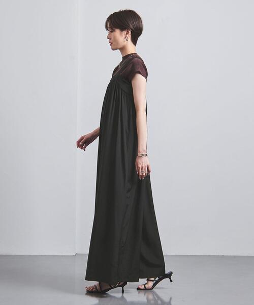 SACRA サクラ トリアセテートベロア サロペット オールインワン