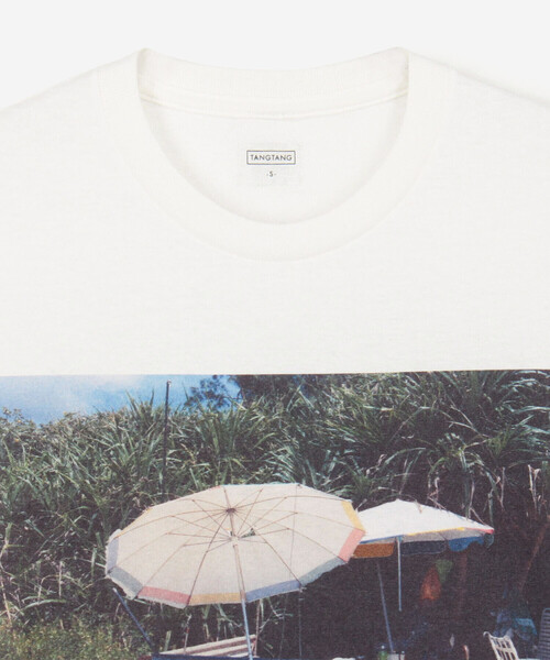 TANGTANG(タンタン)の「TANGTANG | 半袖Tシャツ It started w/cypselurus agoo agoo WOMEN(Tシャツ/カットソー・レディース・ホワイト・S)」の5枚目の写真