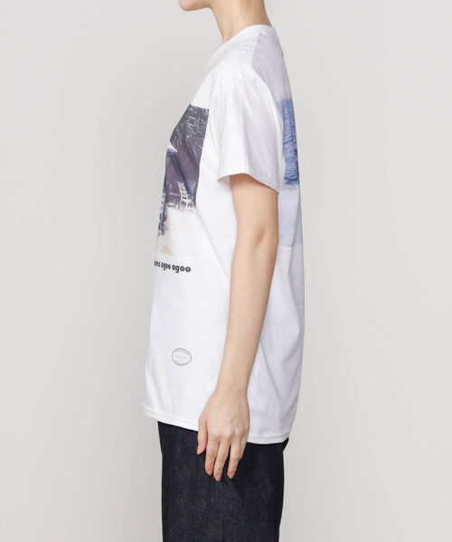 TANGTANG(タンタン)の「TANGTANG | 半袖Tシャツ It started w/cypselurus agoo agoo WOMEN(Tシャツ/カットソー・レディース・ホワイト・S)」の10枚目の写真