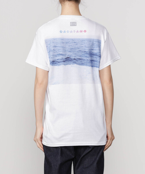 TANGTANG(タンタン)の「TANGTANG | 半袖Tシャツ It started w/cypselurus agoo agoo WOMEN(Tシャツ/カットソー・レディース・ホワイト・S)」の4枚目の写真