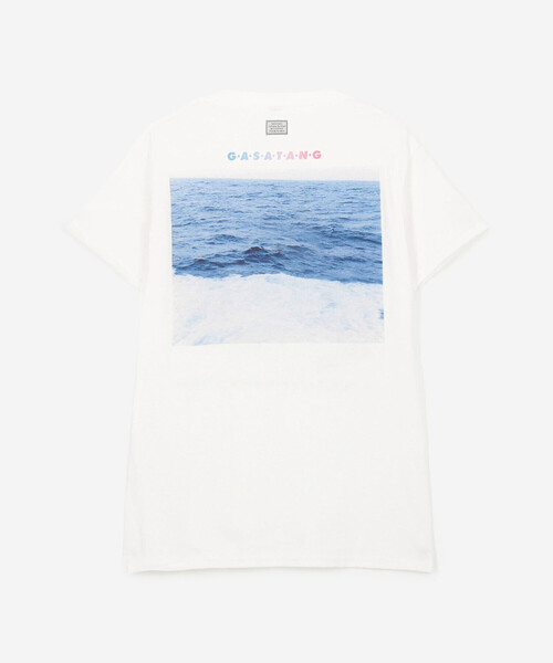 TANGTANG(タンタン)の「TANGTANG | 半袖Tシャツ It started w/cypselurus agoo agoo WOMEN(Tシャツ/カットソー・レディース・ホワイト・S)」の3枚目の写真
