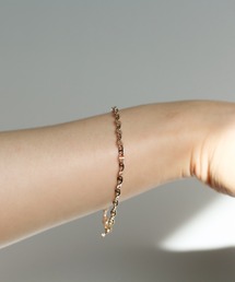 k10 ダブルチェーン ブレスレット cui-cui cui-cui キュイキュイ K10 ダブルチェーン ブレスレット