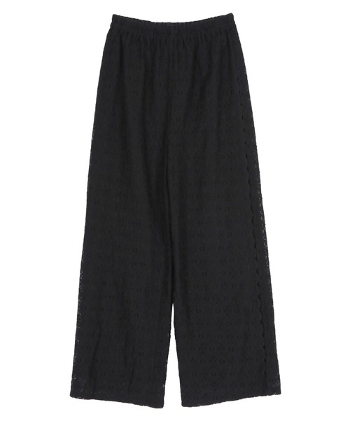 titivate(ティティベイト)の「レースイージーパンツ(その他パンツ・レディース・ライトグリーン/アイボリー/ブラック・S/M/L)」の5枚目の写真