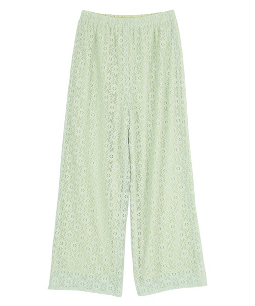 titivate(ティティベイト)の「レースイージーパンツ(その他パンツ・レディース・ライトグリーン/アイボリー/ブラック・S/M/L)」の6枚目の写真