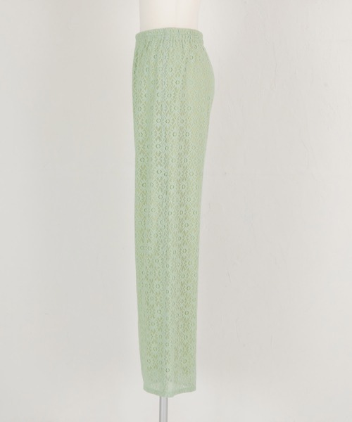 titivate(ティティベイト)の「レースイージーパンツ(その他パンツ・レディース・ライトグリーン/アイボリー/ブラック・S/M/L)」の17枚目の写真