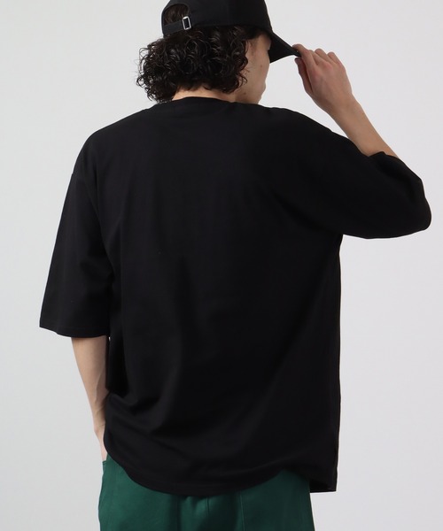 RE730（アールイーセブンサーティー）の「RE730 フラワー ベアコラージュプリント半袖Tシャツ（Tシャツ/カットソー・メンズ・ホワイト/ブラック・L/XL/M）」の13枚目の写真