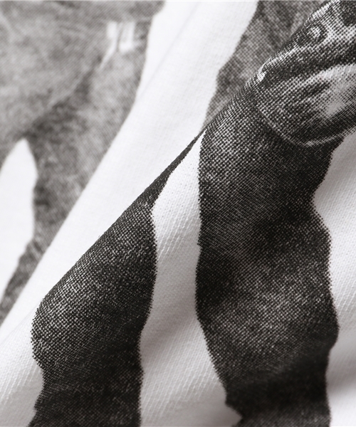 BEAMS T（ビームスティー）の「RAW / POLICE Tシャツ（Tシャツ/カットソー・メンズ・ホワイト・LARGE/SMALL/MEDIUM）」の9枚目の写真