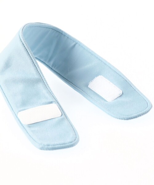 BRANSHES（ブランシェス）の「【ベビー/ペア/お揃い】刺しゅう入りベビーネッククーラー（アウトドアグッズ・キッズ・ピンク/ブルー・FREE）」の4枚目の写真