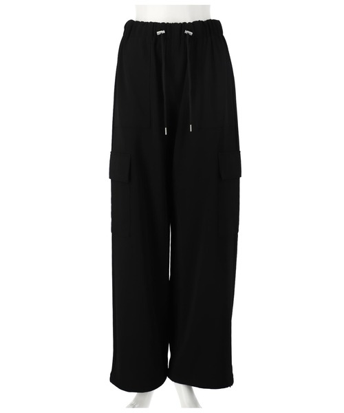 ANAP（アナップ）の「ドロストカーゴパンツ（カーゴパンツ・レディース・ブラック/アイボリー/ピンク/グリーン・FREE）」の12枚目の写真