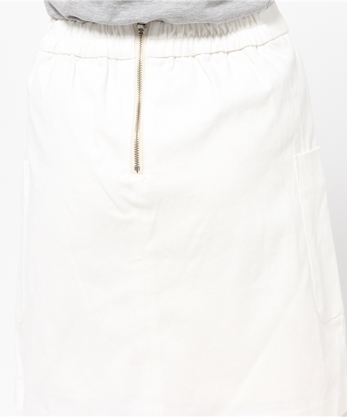 Chico（チコ）の「BIGポケットスカート（スカート・レディース・ホワイト/ダークグリーン・FREE）」の12枚目の写真