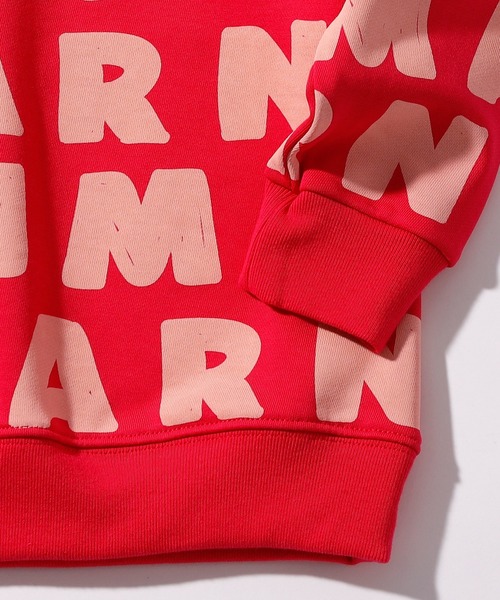 MARNI(マルニ) ロゴ 長袖スウェットプルオーバー 新品未使用 タグ付き MARNI（マルニ）の「MARNI（マルニ）Kids & Junior ブランドロゴ