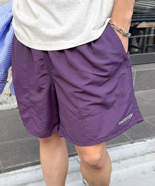 OUTDOOR PRODUCTS(アウトドアプロダクツ)の「【OUTDOOR PRODUCTS】ナイロンバギーショーツ 084370(その他パンツ・メンズ・ダークグレー/ネイビー/グリーン/ブラック/ブラウン/イエロー/パープル/マルチ/レオパード/オレンジ/ピンク/オリーブ/グリーン系その他2・LL/M/L)」の8枚目の写真