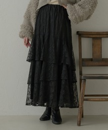 ランダムレースフリルスカート/WEB/EC限定商品