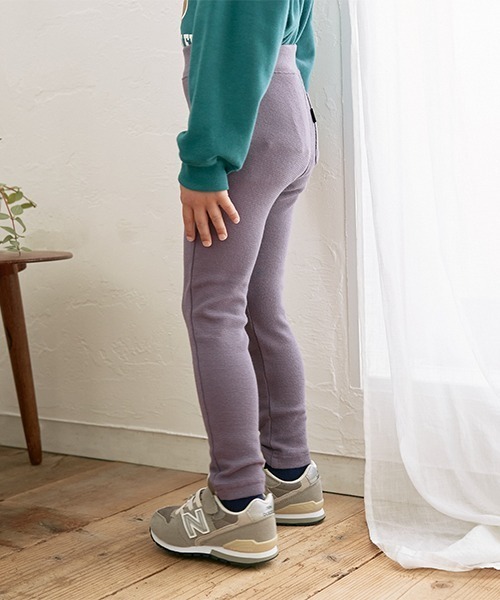 b・ROOM（ビールーム）の「【エニウェアシリーズ】ストレッチスリムパンツ（その他パンツ・キッズ・グレイッシュブルー/ブラック/ダークパープル/カーキ/グレイッシュベージュ・100cm/110cm/120cm/130cm/140cm）」の15枚目の写真