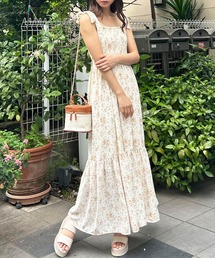 INGNI | 花柄シャーリング／ワンピース(ワンピース)