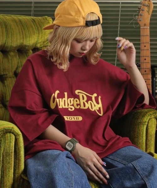 WudgeBoy（ワッジボーイ）の「Wudge Boy T-shirt（Tシャツ/カットソー・レディース・バーガンディー/グリーン系その他/ブラック/ホワイト/グリーン/グレー/イエロー/ブラウン・MEDIUM/LARGE）」の8枚目の写真