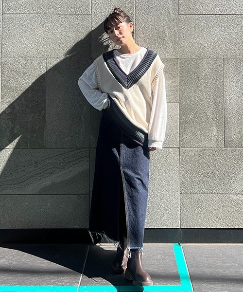 CREDONA（クレドナ）の「チルデンニットベスト（ベスト）」 - WEAR