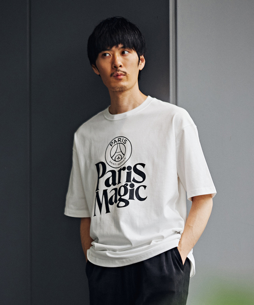 PARIS SAINT-GERMAIN(パリサンジェルマン)の「【Paris Saint-Germain】PARIS MAGIC プリント Tシャツ(Tシャツ/カットソー・メンズ・ブラック/ホワイト・SMALL/MEDIUM/LARGE/X-LARGE)」の10枚目の写真