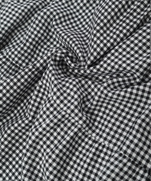 Edit Sheen（エディットシーン）の「ギンガムチェック切り替えギャザーワンピース（ワンピース・レディース・グリーン/ブラック・M）」の5枚目の写真