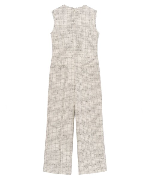 ANAYI オールインワントライスピンツィードオールインワン※ きき ANAYI オールインワン トライスピンツィードオールインワン