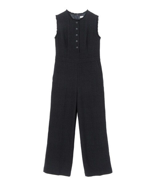 ANAYI オールインワントライスピンツィードオールインワン※ きき ANAYI オールインワン トライスピンツィードオールインワン