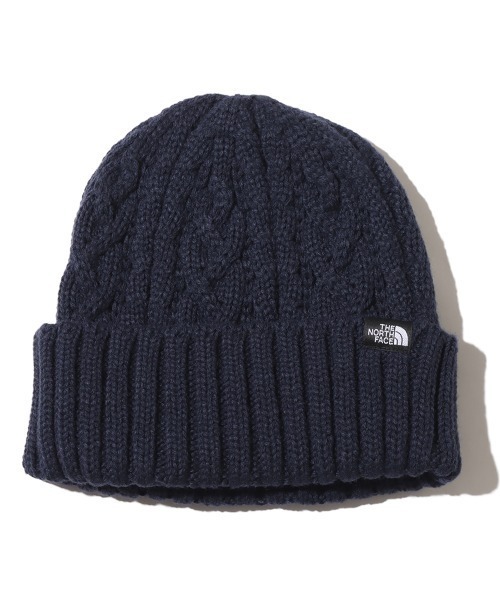 THE NORTH FACE（ザノースフェイス）の「THE NORTH FACE CABLE BEANIE / ザ・ノース・フェイス ケーブル ビーニー（ニットキャップ/ビーニー・メンズ・オフホワイト/ネイビー/グレー/ブラック/ブラウン・FREE）」の5枚目の写真