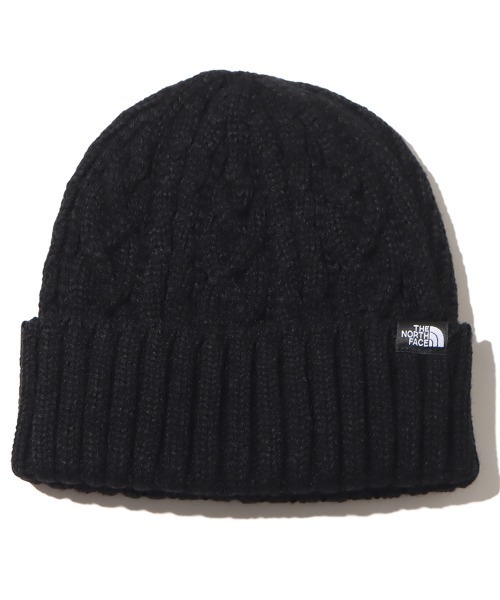 THE NORTH FACE（ザノースフェイス）の「THE NORTH FACE CABLE BEANIE / ザ・ノース・フェイス ケーブル ビーニー（ニットキャップ/ビーニー・メンズ・オフホワイト/ネイビー/グレー/ブラック/ブラウン・FREE）」の2枚目の写真