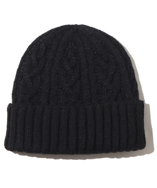 THE NORTH FACE（ザノースフェイス）の「THE NORTH FACE CABLE BEANIE / ザ・ノース・フェイス ケーブル ビーニー（ニットキャップ/ビーニー・メンズ・オフホワイト/ネイビー/グレー/ブラック/ブラウン・FREE）」の11枚目の写真