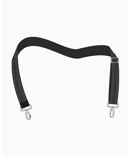 marimekko（マリメッコ）の「Marimekko Shoulder Strap（ショルダーバッグ・レディース・ブラック・FREE）」の3枚目の写真