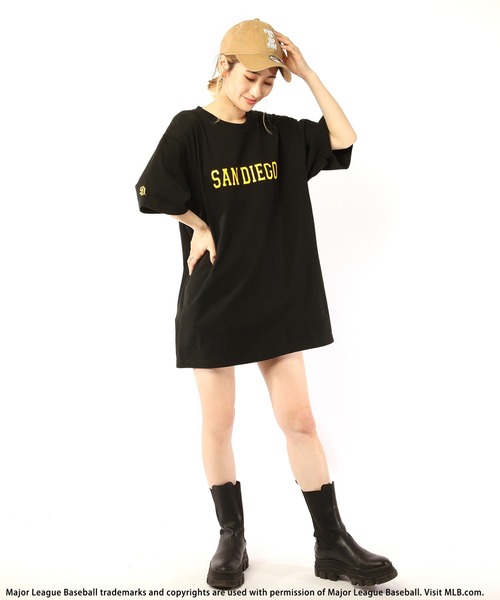 BACK TO THE FIELD(バック トゥー ザ フィールド)の「【MLB】ロゴプリントTシャツ(Tシャツ/カットソー・レディース・レッド系/グリーン系/ブラック系/イエロー系・FREE)」の11枚目の写真