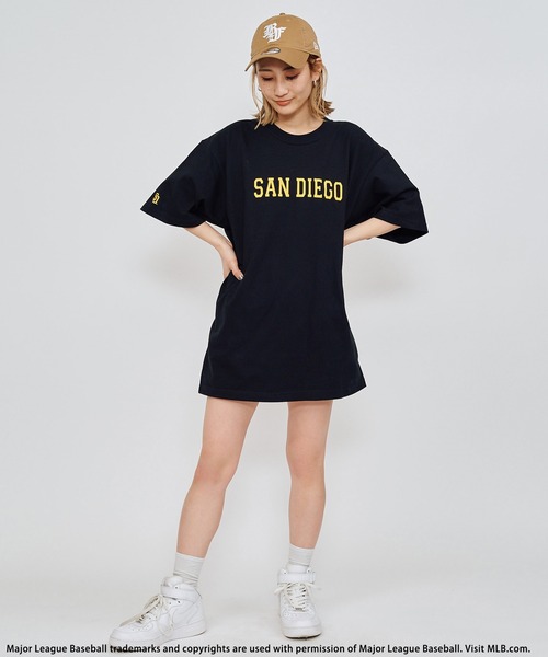 BACK TO THE FIELD(バック トゥー ザ フィールド)の「【MLB】ロゴプリントTシャツ(Tシャツ/カットソー・レディース・レッド系/グリーン系/ブラック系/イエロー系・FREE)」の10枚目の写真