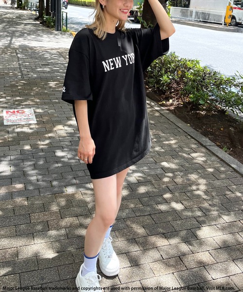 BACK TO THE FIELD(バック トゥー ザ フィールド)の「【MLB】ロゴプリントTシャツ(Tシャツ/カットソー・レディース・レッド系/グリーン系/ブラック系/イエロー系・FREE)」の19枚目の写真