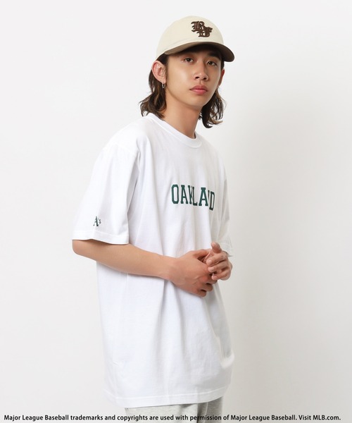 BACK TO THE FIELD(バック トゥー ザ フィールド)の「【MLB】ロゴプリントTシャツ(Tシャツ/カットソー・レディース・レッド系/グリーン系/ブラック系/イエロー系・FREE)」の22枚目の写真