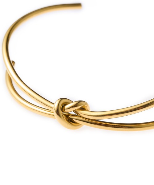 CENE（セネ）の「【CENE】セネ/ノットダブルブレスレット（ブレスレット・レディース・ゴールド/シルバー・FREE）」の8枚目の写真