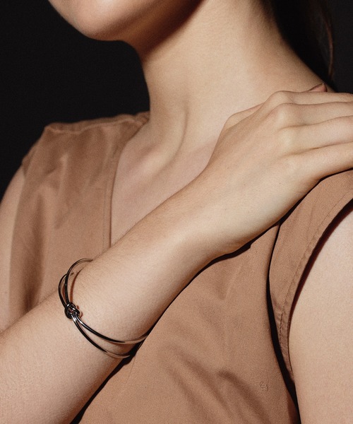 CENE（セネ）の「【CENE】セネ/ノットダブルブレスレット（ブレスレット・レディース・ゴールド/シルバー・FREE）」の14枚目の写真