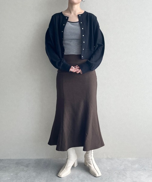 LOWRYS FARM(ローリーズファーム)の「STYLEUP/マーメードスカート 969392(スカート・レディース・アイボリー/ブラック/ブラウン・MEDIUM/SMALL/LARGE)」の9枚目の写真