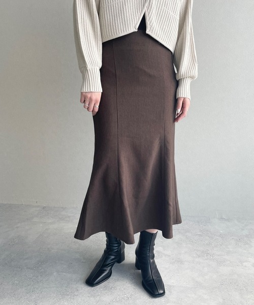 LOWRYS FARM(ローリーズファーム)の「STYLEUP/マーメードスカート 969392(スカート・レディース・アイボリー/ブラック/ブラウン・MEDIUM/SMALL/LARGE)」の11枚目の写真