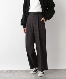 GLOBAL WORK | ウツクシルエットワイド柄/704427(その他パンツ)