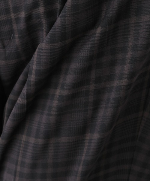 GLOBAL WORK（グローバルワーク）の「ウツクシルエットワイド柄/704427（その他パンツ・レディース・グレー系その他6/ブラウン系その他/グレー系その他/ネイビー系・LARGE/X-SMALL/SMALL/MEDIUM）」の7枚目の写真