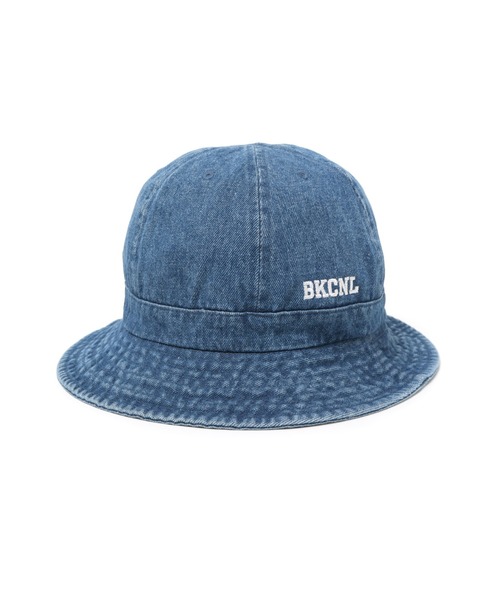 Back Channel(バックチャンネル)の「DENIM METRO HAT(ハット・メンズ・ブルー/ライトブルー/ブラック・LARGE/MEDIUM)」の3枚目の写真