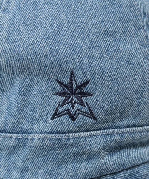 Back Channel(バックチャンネル)の「DENIM METRO HAT(ハット・メンズ・ブルー/ライトブルー/ブラック・LARGE/MEDIUM)」の5枚目の写真
