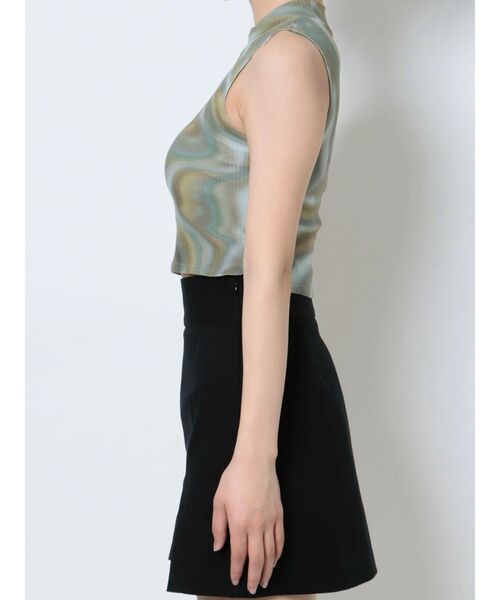 EMODA（エモダ）の「ミニハイネックリブトップ（タンクトップ・レディース・ホワイト/ブルー/その他/ブラック・FREE）」の18枚目の写真