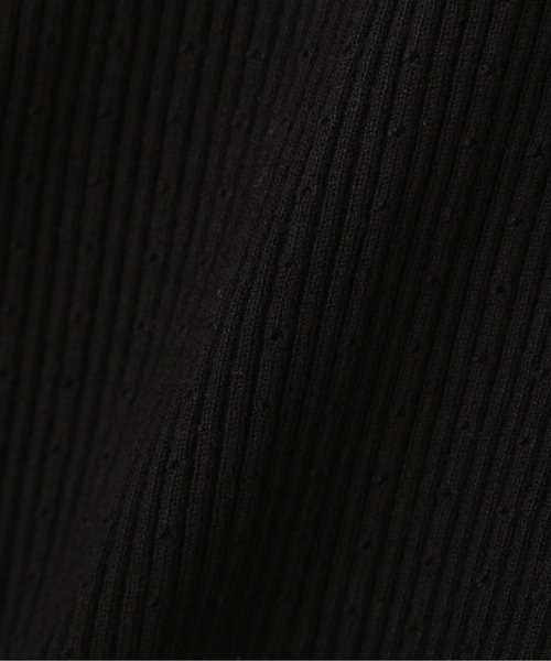 PROPORTION BODY DRESSING（プロポーションボディドレッシング）の「ボウタイリングボリュームスリーブニット / 1213270506（ニット/セーター・レディース・ブラウン系その他/ブルー/ボルドー/ホワイト系その他/ブラック・SMALL/MEDIUM）」の10枚目の写真