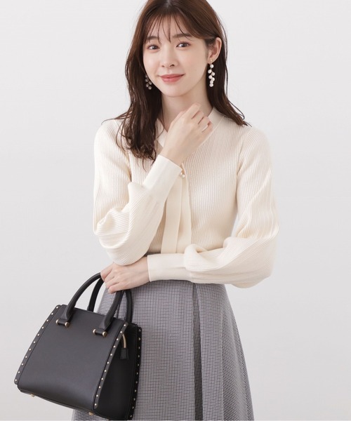 楽天市場】【SALE／10%OFF】ボウタイリングニット PROPORTION