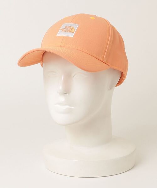THE NORTH FACE（ザノースフェイス）の「【THE NORTH FACE/ザ ノースフェイス】 Square Logo Cap（キャップ・メンズ・コーラル/ブラック/ブラック系その他/ブラウン/カーキ/ネイビー・FREE）」の6枚目の写真