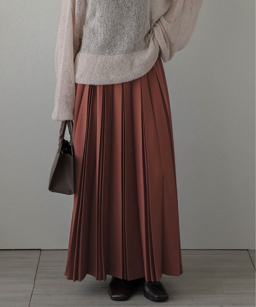 38 ARCHIVIO カラーラインプリーツスカート カラーラインプリーツ