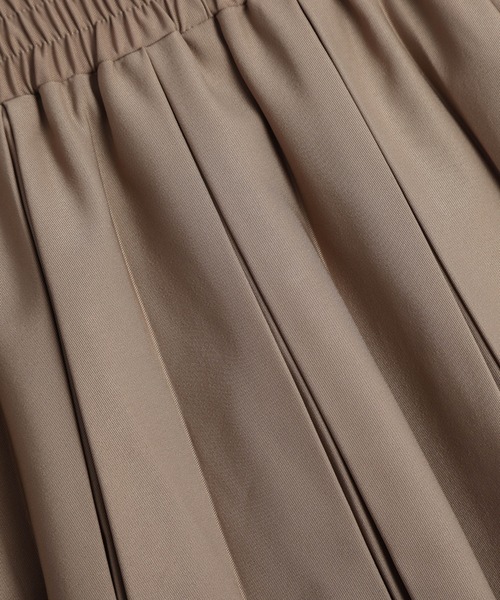 La-gemme（ラジェム）の「Aラインプリーツスカート（スカート・レディース・グリーン/ブラック/ブラウン/マスタード/ライトグレー/テラコッタ/ダークブラウン・REGULAR/トール）」の19枚目の写真