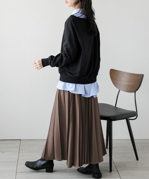 セール】Aラインプリーツスカート（スカート）｜La-gemme（ラジェム